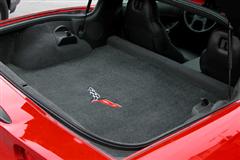 C6 Deck Mat (Coupe) - Black with C6 Logo